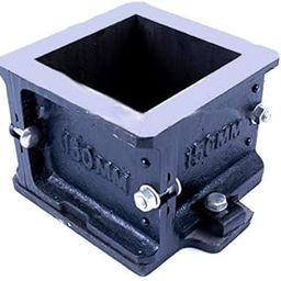 Rao Concrete Cast Iron Cube Mould – Non ISI – Perfect Casting – Oiled Surface for long life – Heavily Packed for Complete Safety In Transportation - 150x150x150mm (Regular 7 Kgs, 1 Pc.)-17