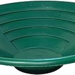 LOOM TREE® 15" Dual Riffle Gold Pan for Nugget Mining Dredging River Panning Green-21