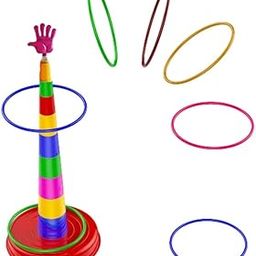 Toytonic 2 in 1 Ring Toss Game for Kids – Fun Indoor Outdoor Toy for Boys & Girls Age 2–5 | Educational Toy for 3+ Year Old | Colour Recognition, Brain Development, Birthday Gift-picture-11