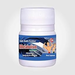 Daily Health Nutrition Metabolic Modifier With Goodness Of Vitamins D3+K2 & Betacaroten 100 Tablet jar pack-13