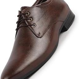 Basics Men's Formal Office Lace Up Shoes-image-41