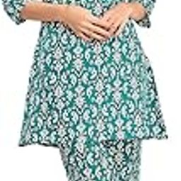 Co-ords Set for Women | Cotton Blend Top & Trouser Co-ords Set | Formal Co-ords Set for Women | Printed Two Piece Co-ord Set | Office Wear Co-ords Set-picture-15