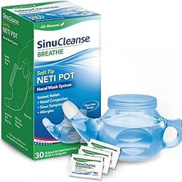 Sinucleanse Sinucleanse Neti Pot All Natural Nasal Wash System Kit-picture-15