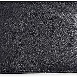 Men’s Genuine Leather Bifold Wallet – Slim, Durable, and Stylish Classic Design | Black-image-77