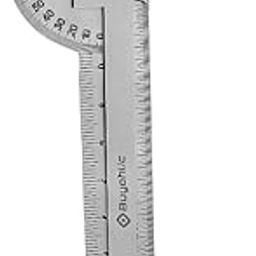 Buyohlic Multi Purpose Protractor Square Rule Centre Finder Drill Point Gauge Hand Tools-15