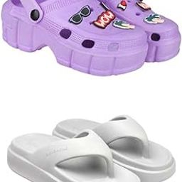 Extra Soft Classic Casual wear with Flexibility Technology Flats Combo for Women's/Girl's(2012+6108)()-image-73