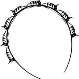 Plastic Hair Band Double Layer Twist Headband Hairstyle Hair Clips Hair Tools for Women and Girls (Pack of 1, Black)-picture-10