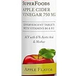GNC Apple Cider Vinegar Effervescent Tablets | 750mg ACV With The Mother | Supports Weight Loss | Healthy Gut & Digestion | With 6% Acetic Acid, Vitamin B6 & B12 | Apple Flavor - 15 Tablets-13