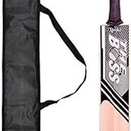 XTROKE The BOSS Edition Popular Willow Premium Cricket Bat with Tennis Ball and Bat Cover for Man's & Adult, Advance Play All Tennis Ball, Gully Cricket, Tournament Match (Size 05)-image-23