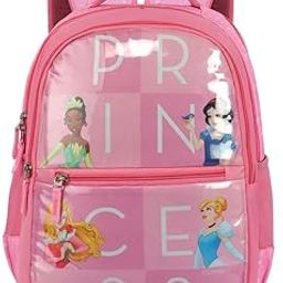 16 Inch Disney Princess Printed Classic Polyester School Backpack For Kids | Specially School Bag For Girls (6 to 9 Years)-image-33