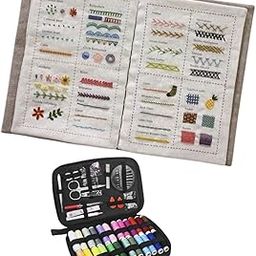 TRENDYNEST® Stitch Book Creative for Beginners Portable Gift Praticing Stitch Dictionary Style B | Crafts | Needlecrafts & Yarn | Embroidery & Cross Stitch | Hand Embroidery Kits-image-69