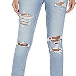Women Blue Real Good Upcycled Ne(x) t Level Ripped High-Waisted Jegging-image-8