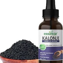essancia - NATURALLY IN EVERY DROP Kalonji Black Seed Oil For Healthy Skin And Hair, 100% Pure, 30ml-image-46