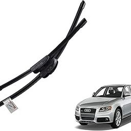 WolkomHome High Performance Replacement Car Wiper Blade U Hook Banana Type Right 24" Left 20" for Audi A4-image-38