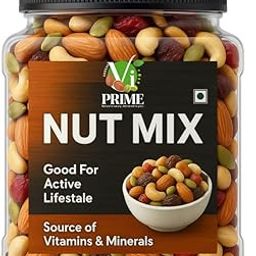 VI Prime Nut Mix | Premium Dry Fruits & Seeds Blend | Healthy Snack | Source of Vitamins & Minerals | Good for Active Lifestyle | 750 Grams-image-6