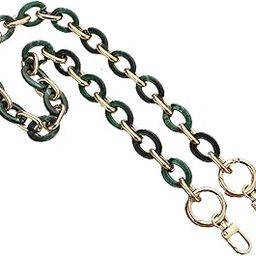 The Style Sutra ®Acrylic Alloy Bag Chain Strap Durable Replacement Trips Commuting Street Green 60cm| Womens Handbags & Bags | Handbag Accessories|1 Chain-23