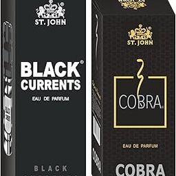ST.JOHN Cobra 30ml & Black Current 50ml Body Perfume Combo Gift Pack Eau de Parfum - 80 ml For Men & Women-47