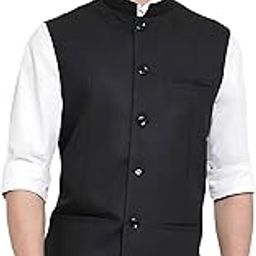 Nehru Jacket, Bandi Modi Koti for Men, Cotton Waistcoat for All Occasion: Diwali, Wedding, Ethnic, Office Party, Formal and casual Look-image-55