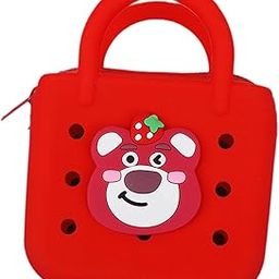 The Style Sutra Beach Hole Bag Casual Trendy Silicone Beach Tote for Party Shopping Holidays Red| Womens Handbags & Bags| Womens Handbags & Bags|1 Beach Hole Bag-40