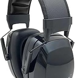 HCMSafety Shooting Ear Protection - NRR 33db Noise Reduction Earmuffs, Lightweight Design for Shooting Range, Black-image-13