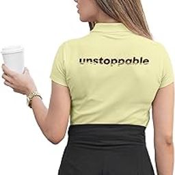 Women's Polo T-Shirt | Cotton Rich | Globally Certified Fabric | Wrinkle-Resistant | Colors Dont Fade | Regular Fit | Unstoppable Design-image-91