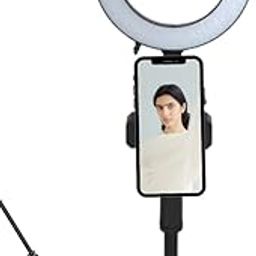 Cezo Professional (10 inch) LED Ring Light with Tripod Stand for Mobile Phones & Camera, 3 Temperature Mode Dimmable Lighting, Photo-Shoot, Video Shoot, Makeup & More-image-16
