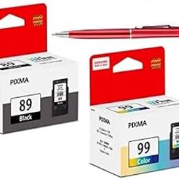 PG 89 & CL 99 Ink Cartridge E560 E560R Printers 3in1 Multi-Function Mobile Phone Stand, Stylus Pen, Anti-Metal Texture Rotating Ballpoint Pen (Very Colors) Compatible with Canon Printer-image-71