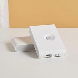 GSAINTLY® Motion Sensor Night Light Rechargeable Stair Lights, Indoor Warm White Motion Sensor Light for Indoor, Battery Operated Night Light for Hallway, Stairway, Bathroom, Bedroom, Kitchen(1 Pcs)-20