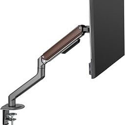 DIY| Woodcraft - Premium Wooden Arm | Desk Mounted Monitor arm 15-32 Inch Monitor|9Kg Screen Capacity|Spring Assisted Premium Wooden Metal Desk Mount-(Single Screen)-22