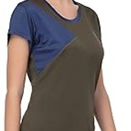 UZARUS Womens Dry Fit Workout Top Sports Gym T-Shirt-image-18