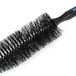NIKAVI Universal Cleaning Brush, Anti-Slip Grip Brush [ Car Tire Rim, Kitchen Vesels, Glass Wares,etc ] (Black)-20