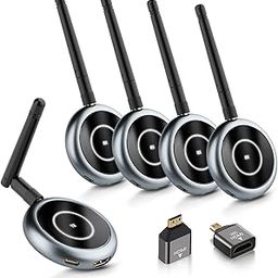 AIMIBO Wireless HDMI Transmitter and Receiver Set 1TX+4RX-17