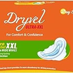 Ultra Soft Sanitary Pads for Women XXL Absorbency Wide Wings for Heavy Flow (30 Pads Each)-picture-32