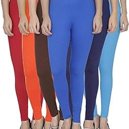 Women's Relaxed Fit Leggings (Pack of 6)-image-31