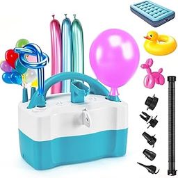 AGPTEK Air Pump for Inflatables Balloon Electric Air Balloon Pump Quick-Fill Inflator Deflator-image-81