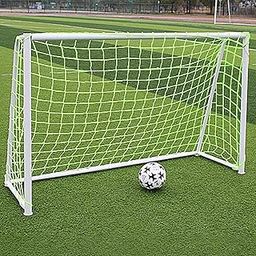 Enakshi (LABEL) Creations Luminous Soccer Goal Net Portable Soccer Replacement for Game Practice Beach S-image-45