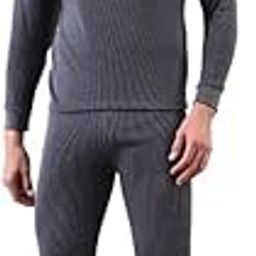 Mens Cotton Quilted Thermal Set-image-29