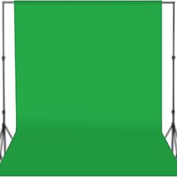Boltove® 8x12 Ft. Green Screen Backdrop Background Curtain Rod Pocket for Photography, Photoshoot, Product Photography, Live Streaming, Zoom Meetings, VFX Editing, YouTube Video, FB Short Video, Instagram Reels-26