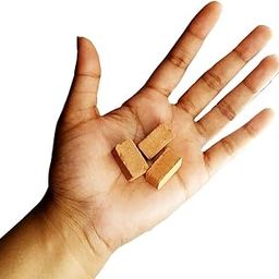 Kattoos Rectangle Miniature Terracotta Bricks (Reddish Brown Bricks) (197 Bricks) Educational Building Toys for Kids, Birthday Gifts, Diorama, Terrariums, Doll Houses-7