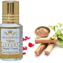 Menjewell Gift Pack Of 2(Sandalwood/Rose) Attar/Ittar/Etra Perfume For Men and Women | Non alcoholic | Best Gifting Long Lasting Luxury Scent | 6ml(each)-28