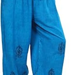 Women's Loose Fit Rayon Harem Pant (PURBTBEIGE_Free Size)-image-28