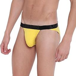 Men’s Modal Spandex Evil Appeal Bikini Semiseemless Casual Mid Rise Single Layered Brief Underwear (Black)-picture-17