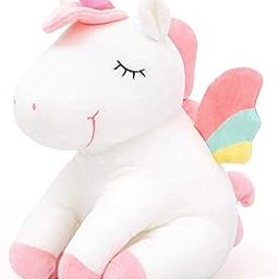 Softwrap Octopus Plushie Reversible | Kids Soft Toys for Baby Girl | Plush Soft Toys for Baby Boys and Girls | Octopus Soft Toy for Kids (25cm, White (Siting Unicorn)-picture-12