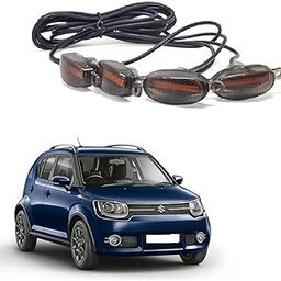 Universal Car Waterproof LED Daytime Running Lights Ultra Bright 4PCS Grill Light Set Suitable For Maruti Suzuki Nexa Ignis Type-1-image-52