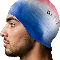 Solpro Coral Bay Unisex Swimming Cap|for Men,Women,Boys,Girls,Athletes,Swimmers|for Training,Competition in Swimming Pool,Water Sport,Beach,Water Park & Activties|One Size Fits All-image-8
