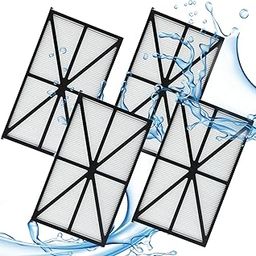 NQEUEPN 4pcs Robotic Pool Cleaner Filter Cartridges, Cartridge Filter Panels Compatible with Hayward/Tiger Shark/Aqua Vac/Shark Vac Pool Cleaner Robot Replacement Part Number RCX70101PAK2-image-36