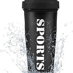 True Indian Amazing Quality of Gym Shaker| Sipper Bottle|Protein Shaker Bottle|Shaker Bottle 600 ml Shaker (Black)-image-78