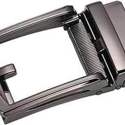 Men Ratchet Leather Belt Buckle, Automatic Slide Buckle for Belt Strap 3.5cm | Clothing Shoes & Accessories | Mens Accessories | Belt Buckles-image-51