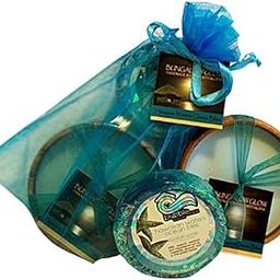 Bubble Shack Bungalow Glow Looofah Soap and Poi Candle Set (Hawaiian Waters Ocean Bliss)-12