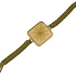 Pressed Flower Resin Rakhi for Brother | Handmade Botanical Rakhi | Raksha Bandhan Gift Thread-image-18